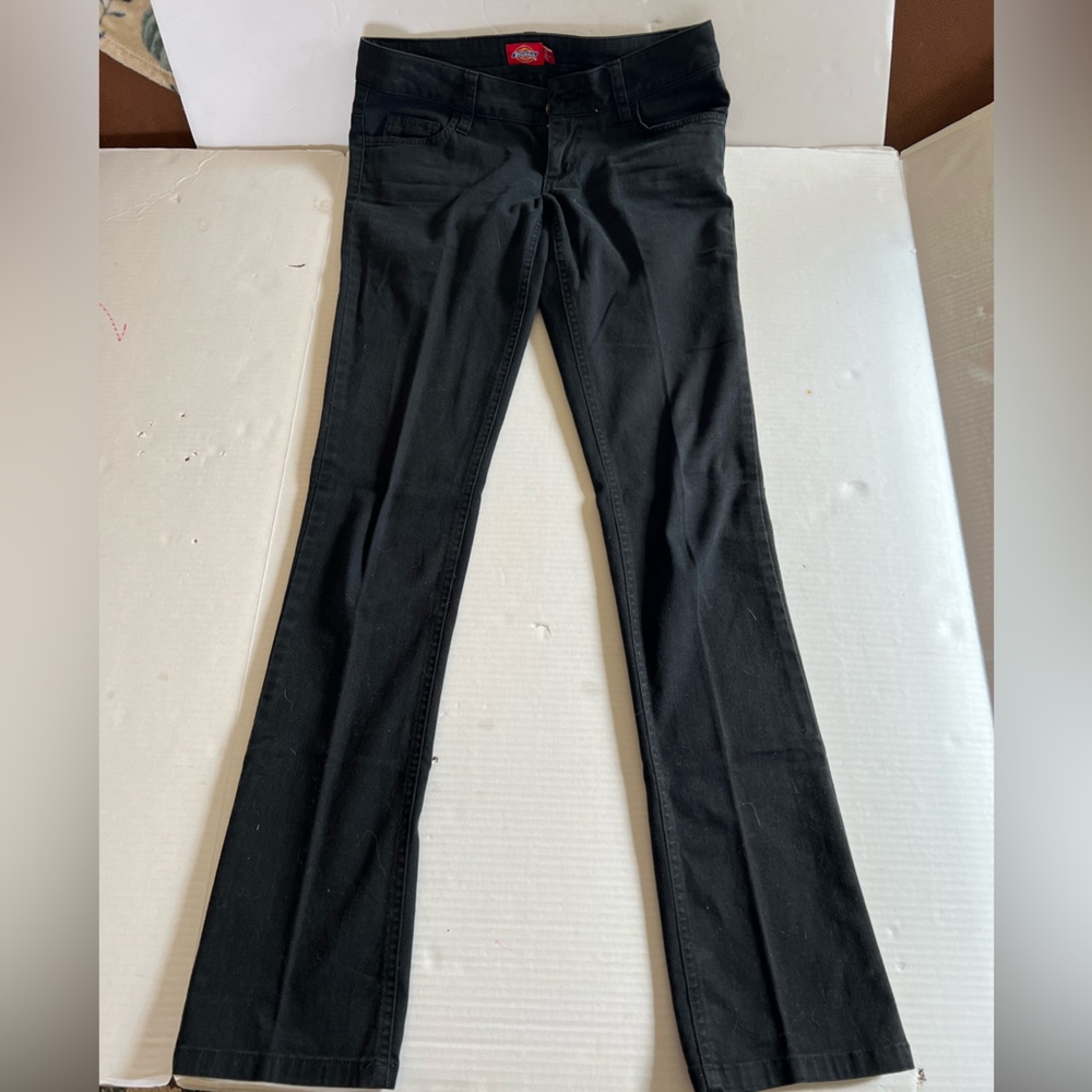 Dickies Black Denim Bootcut Jeans Pants size 5